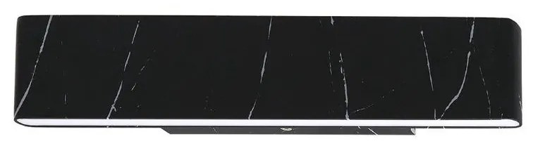 LED Fali lámpa PIERCE LED/12W/230V 30 cm fekete