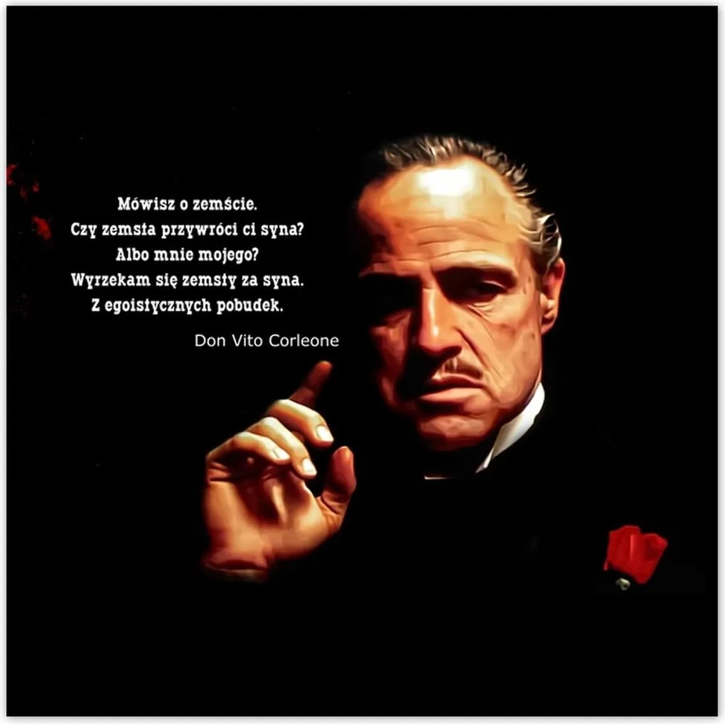 Poszterek 100x100 Godfather Don Idézetek