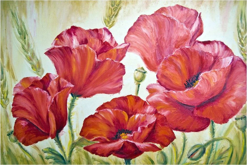 Kép - Pipacsvirágok (90x60 cm)