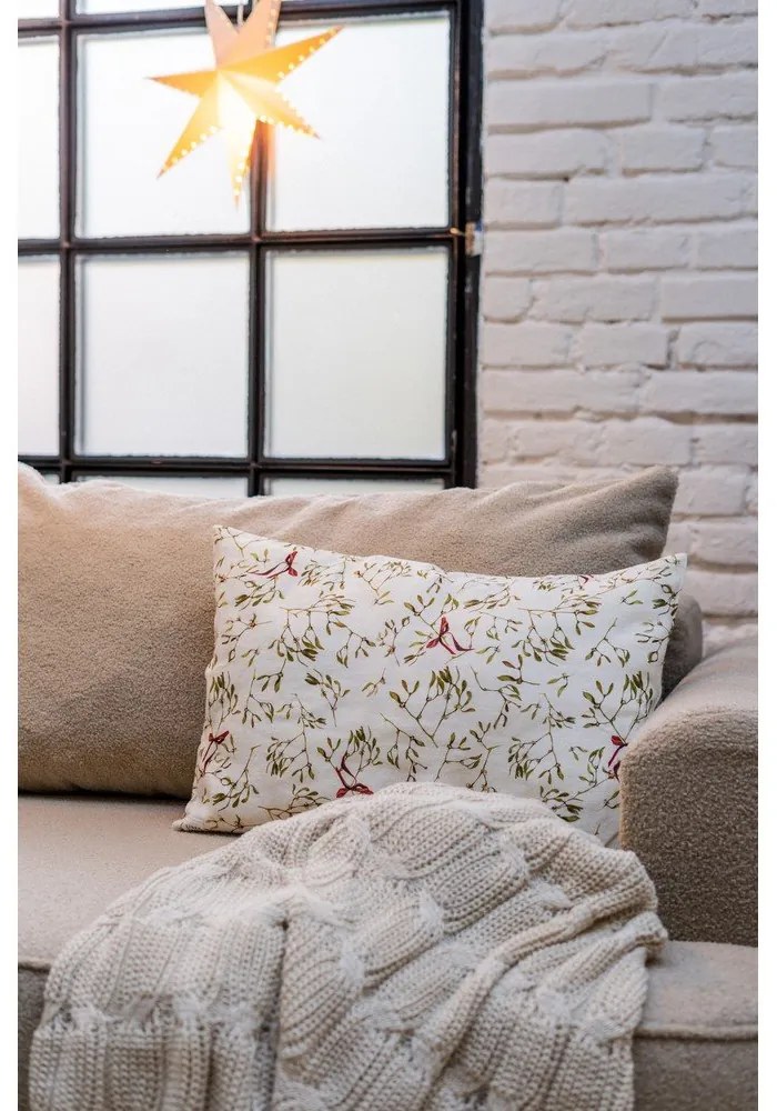 Párnahuzat karácsonyi mintával 40x60 cm – Linen Tales
