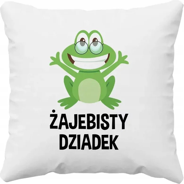 Békás nagypapa Párna Vicces Ajándék Nagypapának Születésnap Névnap