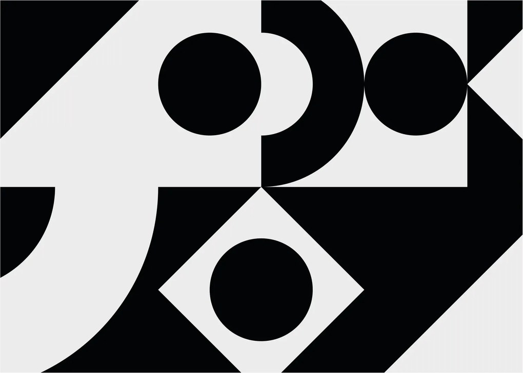 Kép - Geometriai absztrakció N⁰1 (70x50 cm)