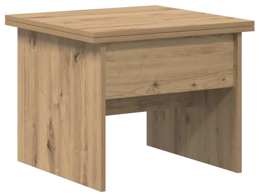 vidaXL Dohányzóasztal Artisan tölgy 55 x 54,5 x 45 cm Faanyag