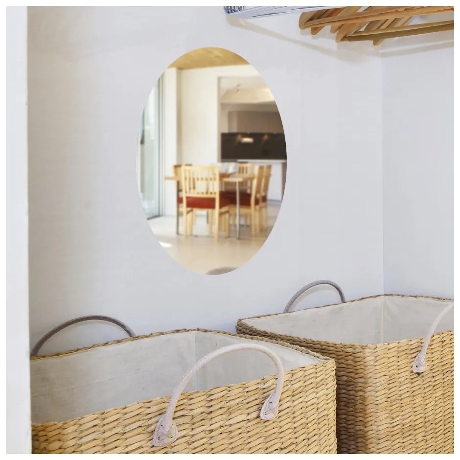 Oval tükör matrica, 42 x 27 cm - Ambiance