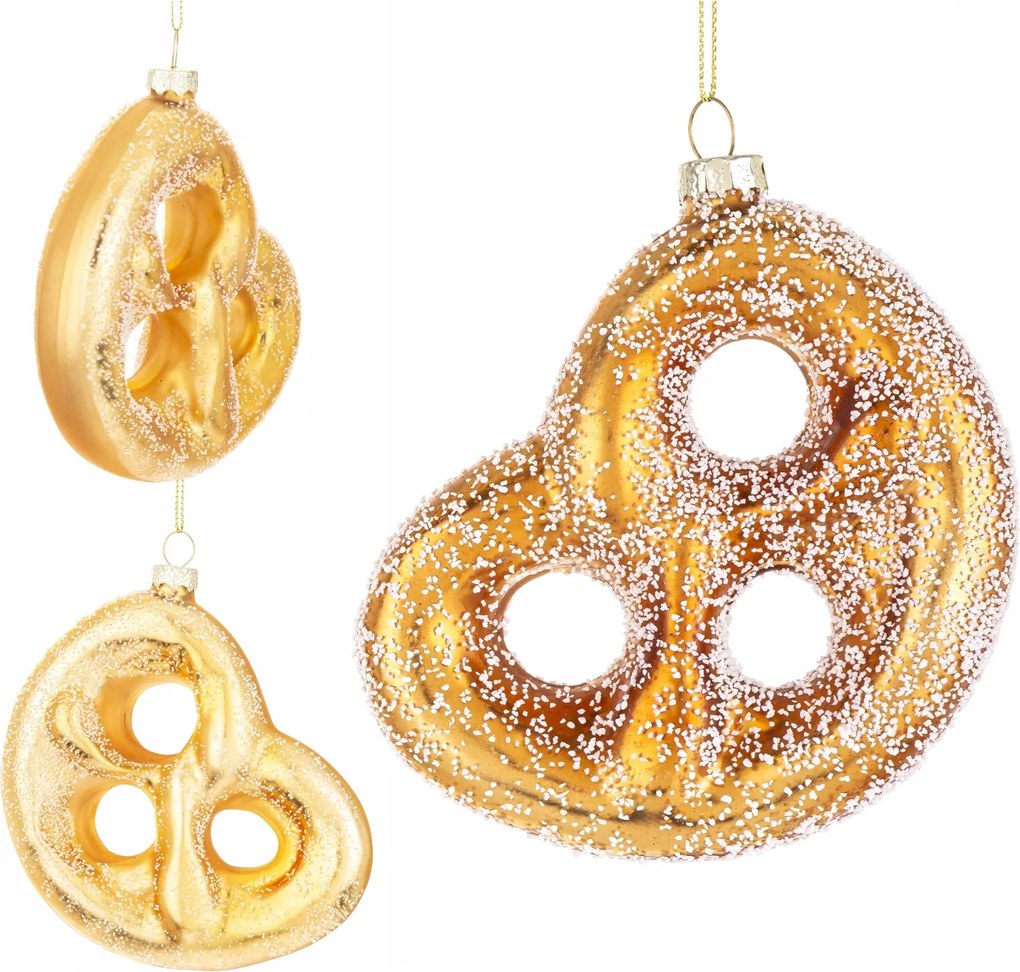 Perec Üveggömb Karácsonyfára 11x9 CM Karácsonyi Ajándék