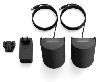 Philips - 2x Hue PLAY Wall Washer RGBW dimmelhető LED világítótest LED/20W/230V 2000–6500K fekete