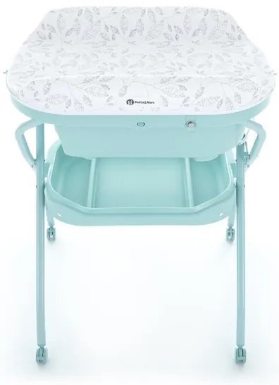 PETITE&amp;MARS - Pelenkázóasztal káddal SPA 3in1 menta