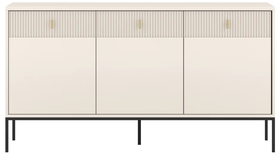 MAGIRA 3D3S komód, krém