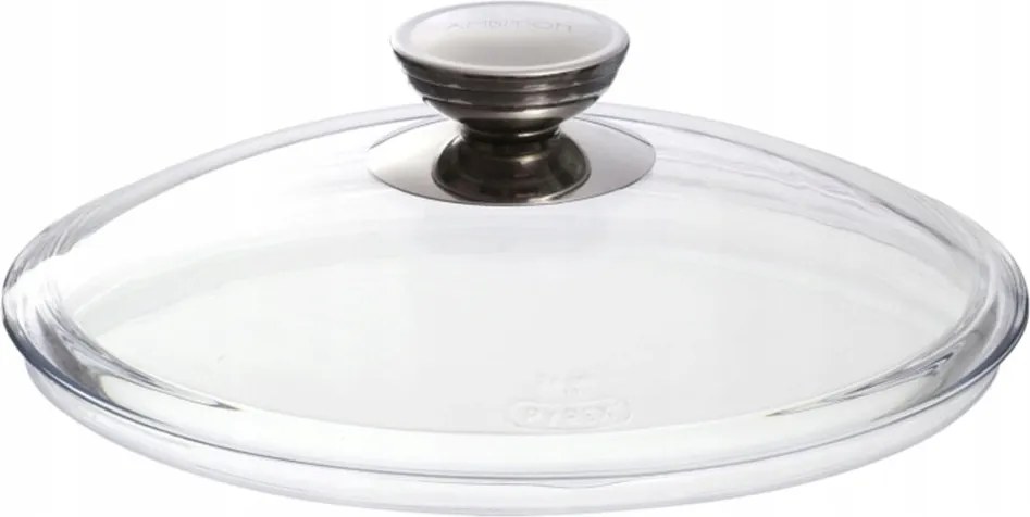 Loren alacsony üvegfedő Ambition Pyrex üveg 28cm