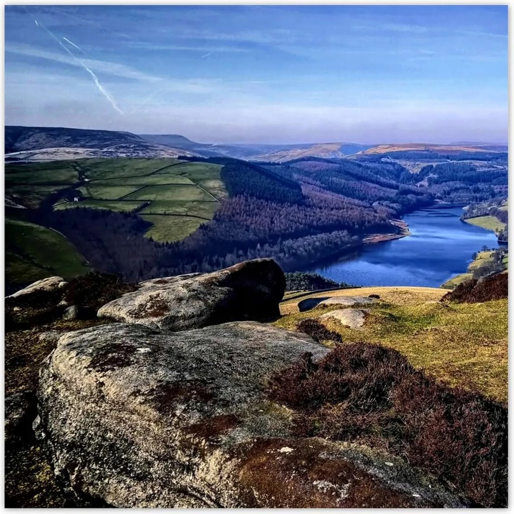 Poszterek 100x100 Hegyi táj