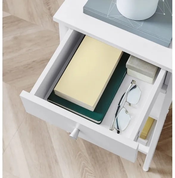 ARIN fehér éjjeliszekrény