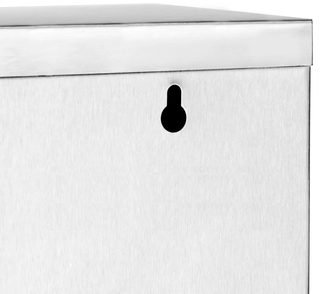 SAVE fali elsősegélydoboz, 25x12x48,5cm, ezüst Monzana