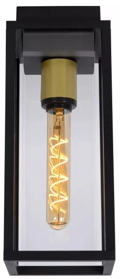 Lucide 27105/01/30- Kültéri fali lámpa LAURENS 1xE27/15W/230V IP54 fekete