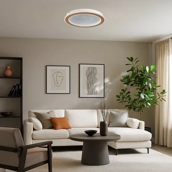 Rabalux 71281-LED Dimmelhető mennyezeti lámpa ZOFRAEL 24W/230V 3000-6500K Ø40 cm+ távirányító