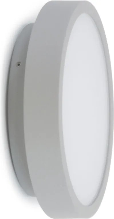 NOVOLUX 547A-L0118A-03 BLERA ROUND Modern Kültéri Mennyezeti Lámpa Fehér, Szürke LED IP54