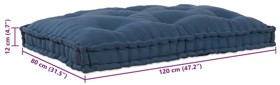 Pallet Sofa Párna Indigó szövet