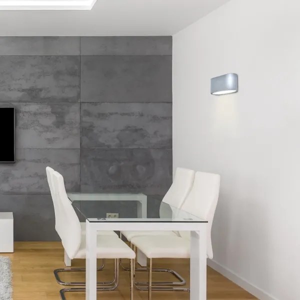 Rabalux 7025 - Fali lámpa KAUNAS 1xG9/10W/230V ezüst