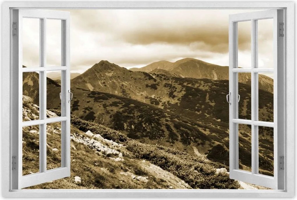 Poszterek 90x60 Tátra Lengyel hegyek Kilátás