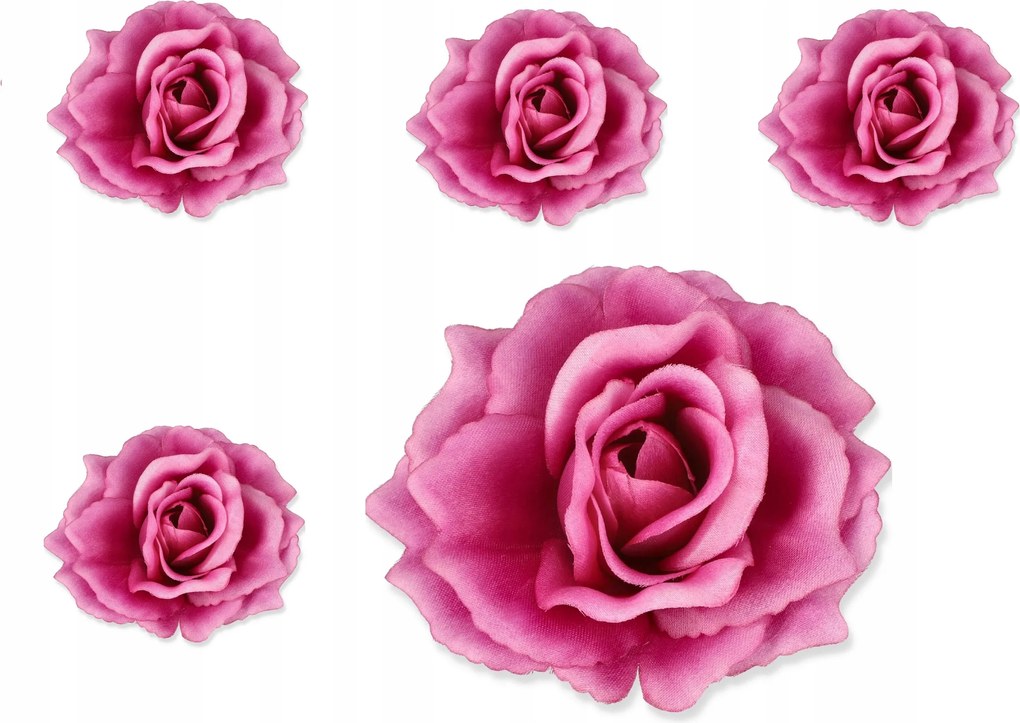 5x Sonia Rózsák Művirágok nádfejek Rózsák csomókhoz Mesterséges