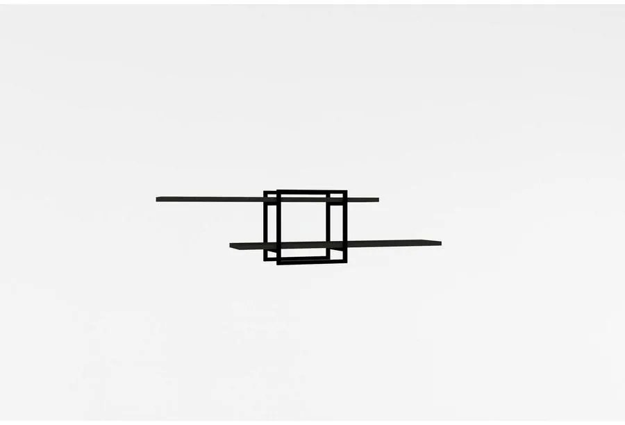Fali polc Mone - Anthracite, Black