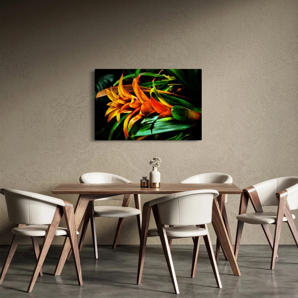 Narancssárga csokor képe (90x60 cm)