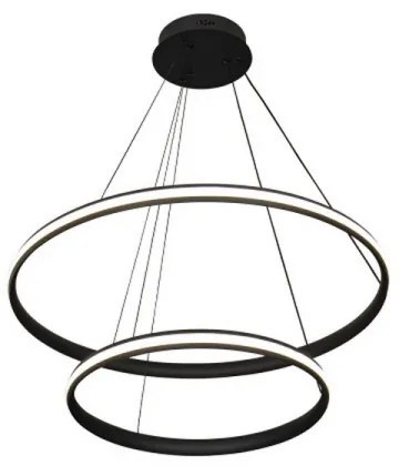 LED dimmelhető csillár kábellel LED/90W/230V 3000-6500K átm. 60 cm + távirányító