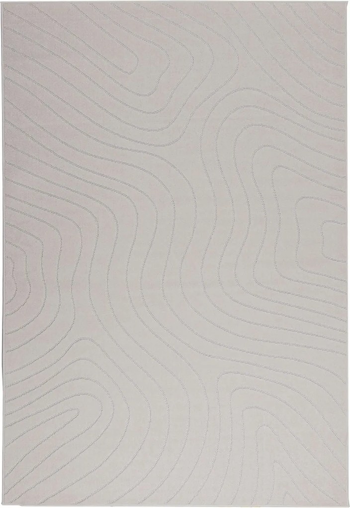 vidaXL Területszőnyegek PALMERAS Krém 170 x 120 cm Poliészter