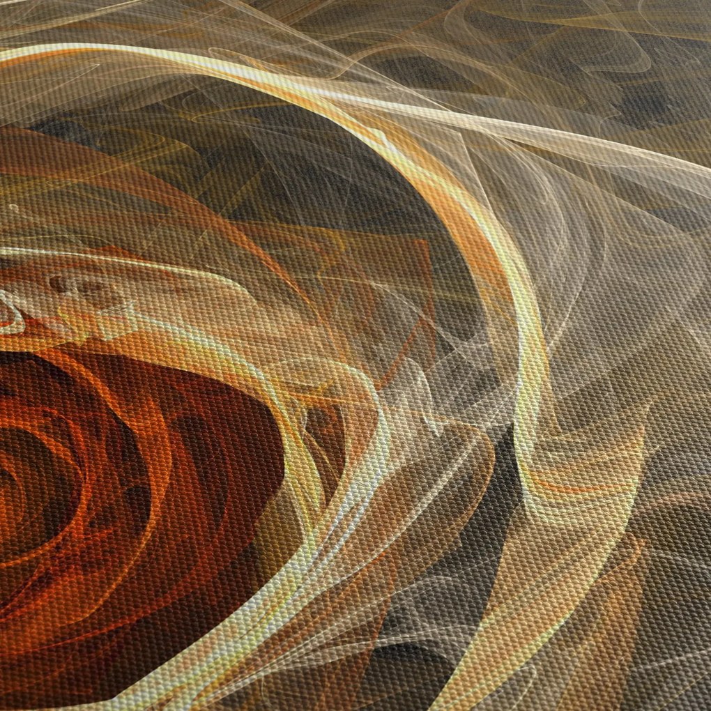 Kép - Absztrakt rózsák tüzes színekben (90x60 cm)