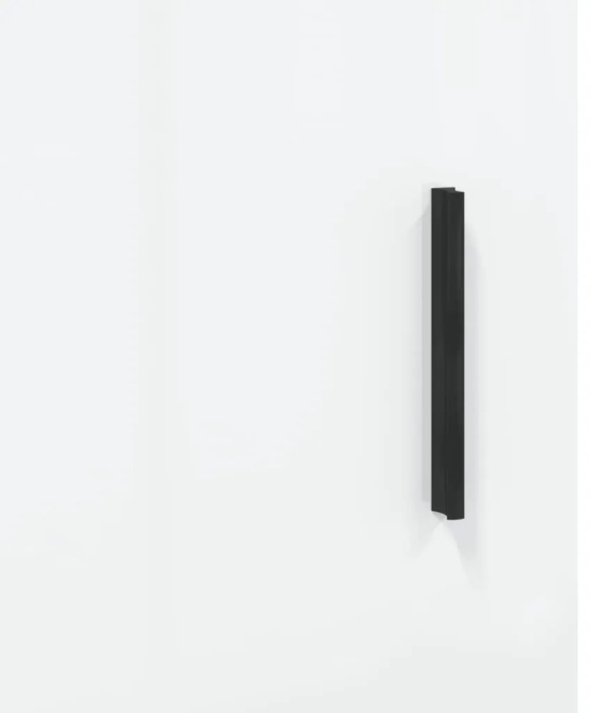 magasfényű fehér szerelt fa tálalószekrény 100 x 36 x 60 cm