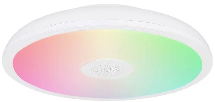Globo - LED RGB Fürdőszobai lámpa hangszóróval RAFFY LED/18W/230V IP44 + távirányító