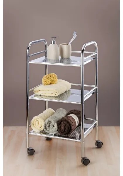 WENKO 12285100 - Kocsi EXCLUSIVE 41x75 cm, fényes króm