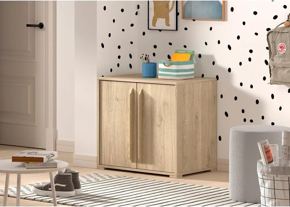 Natúr színű gyerek komód 68x62x43 cm Sam – Vipack