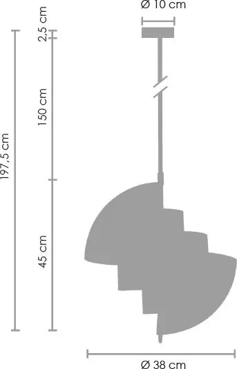 Függeszték Bronz MOBILE STEP INTO DESIGN ST-8881