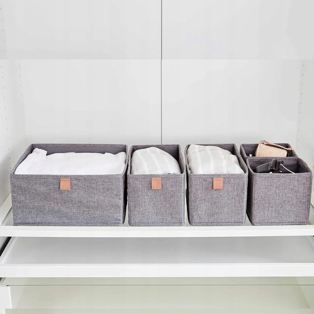 The Organised Store Tároló dobozok Tároló rendszerezők Szürke