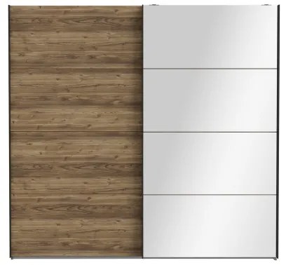OREN gardróbszekrény tükörrel 220x210 cm artisan tölgy