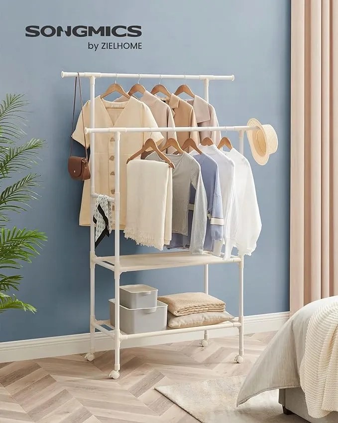 Álló akasztó Songmics krém