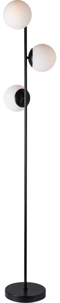 Nordlux - Állólámpa LILLY 3xE14/25W/230V fekete