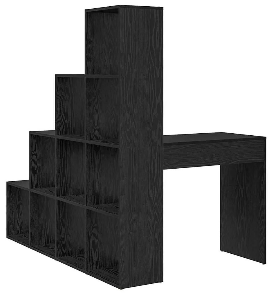Sarokíróasztal Musta tammi 101,5 x 149,5 x 149,5 cm Faanyag