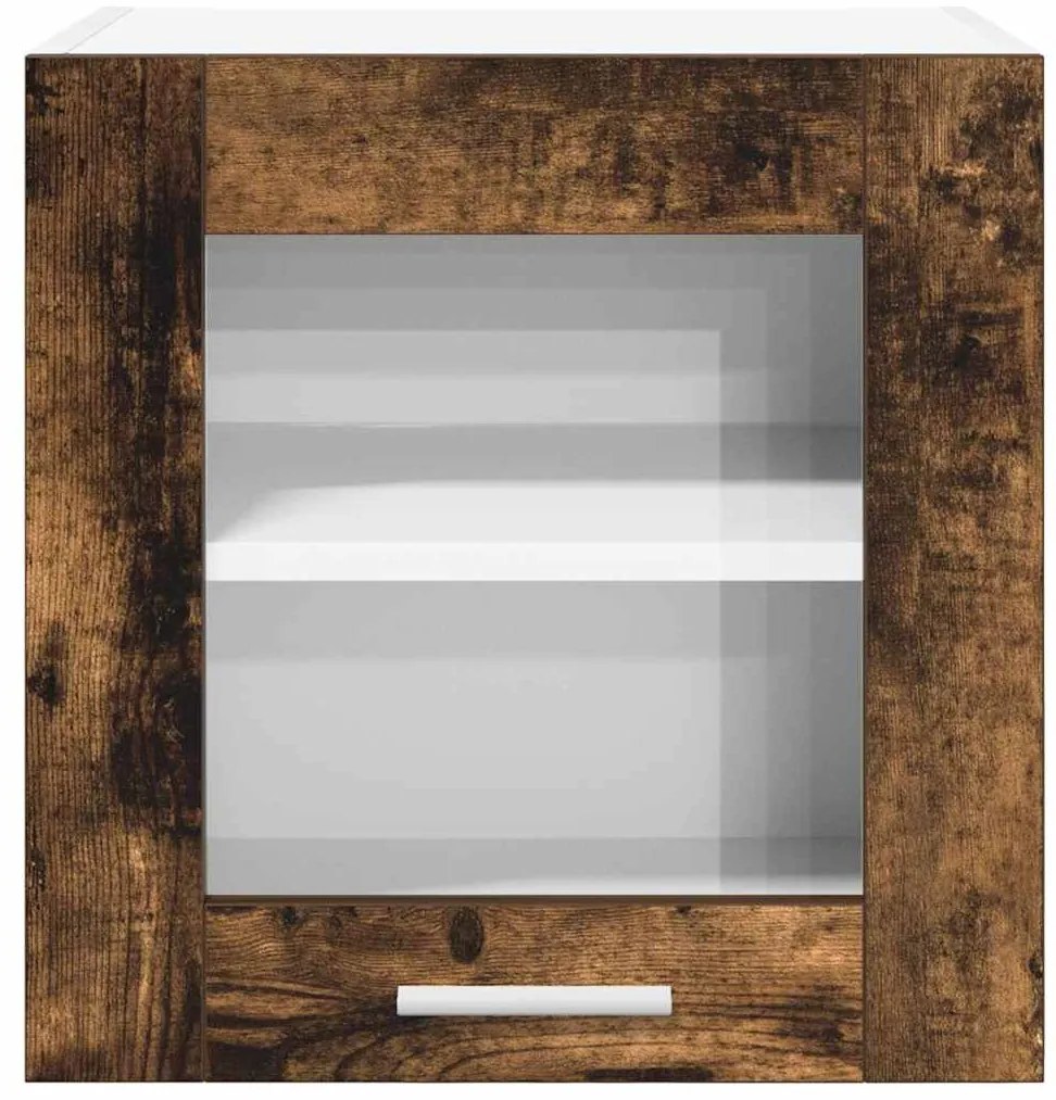 Függő szekrény Riga 2 pcs Füstölt tölgy 40 x 31 x 40 cm Faanyag