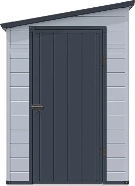 Kerti házikó műanyag szerszámtároló 247x143 cm Abiko