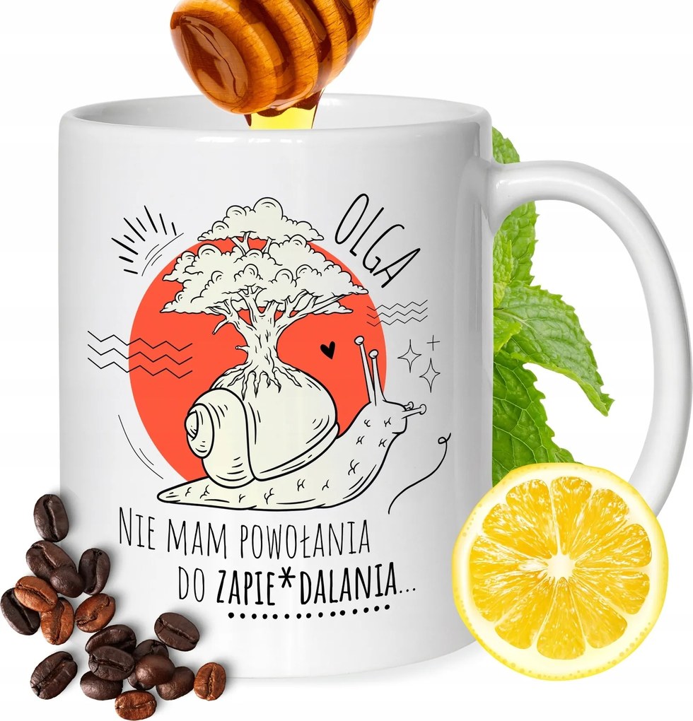 Bögre Olga Barátnő Feleség Barátnő Ajándék Nyomtatott Fehér 330ml