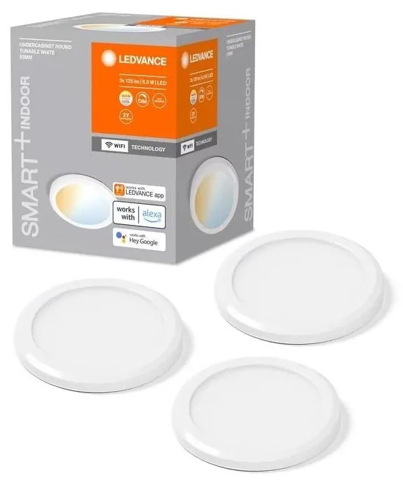 Ledvance -KÉSZLET 3x LED Dimmelhető konyhai pultvilágítás SMART+ LED/6,5W/230V Wi-Fi