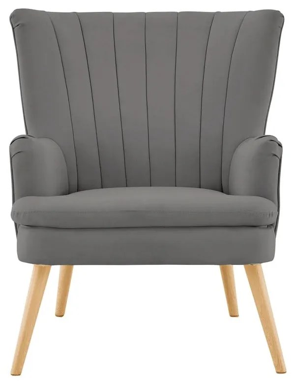 Szürke fotel Zenia - Støraa