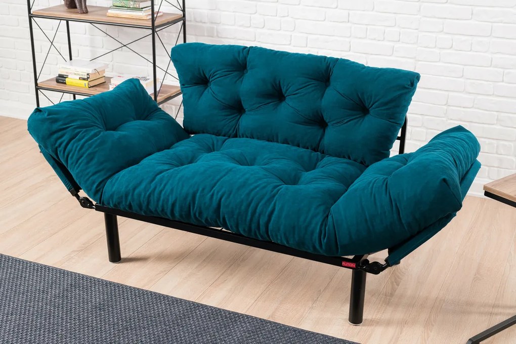 Kanapéágy Nitta Petrol Blue