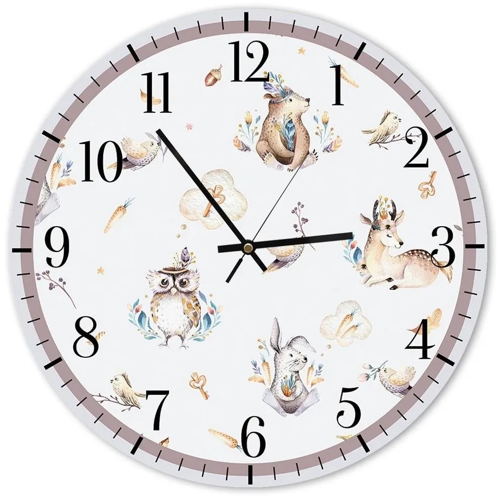 Gario Falióra Erdei állatok Méret: 80 x 80 cm