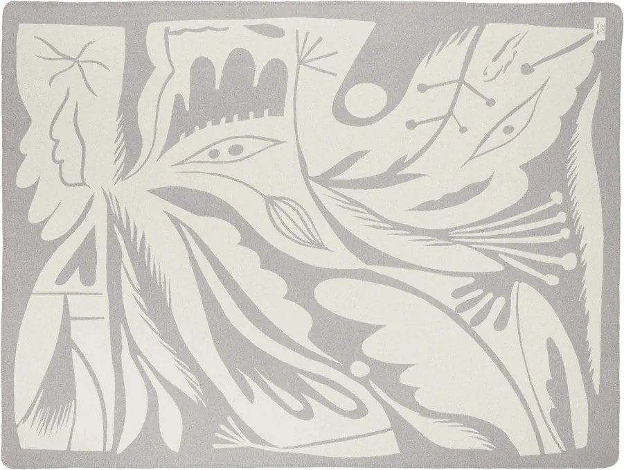 Világosszürke takaró 165x200 cm Lino – noo.ma