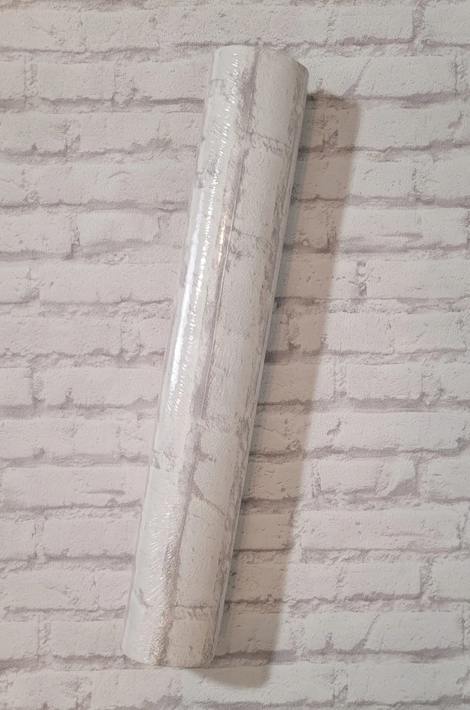 Fali tapéta, tégla utánzat, 3D hatás, 8984-18