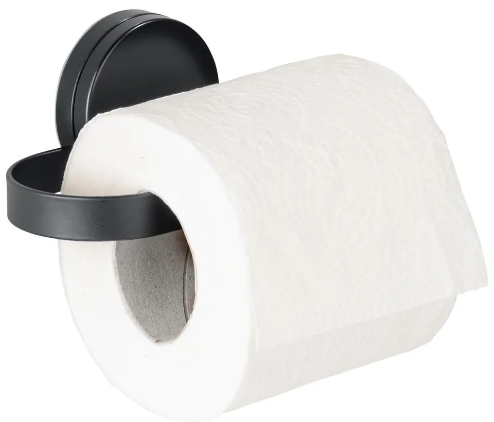 Static-Loc® Pavia fekete wc-papír tartó - Wenko