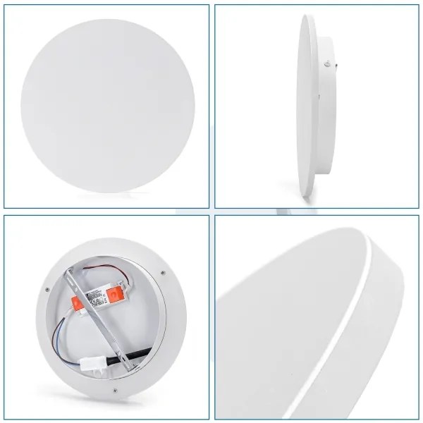 Aigostar - LED Fali lámpa LED/12W/230V 3000K 25 cm fehér