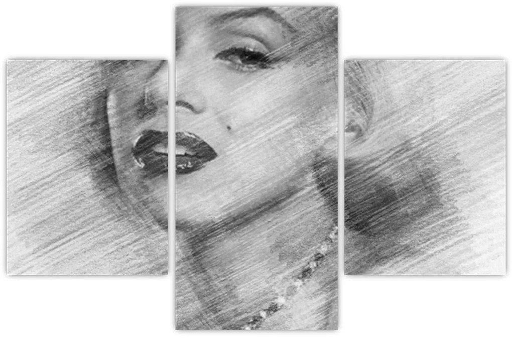 Kép - Marilyn Monroe portréja (90x60 cm)